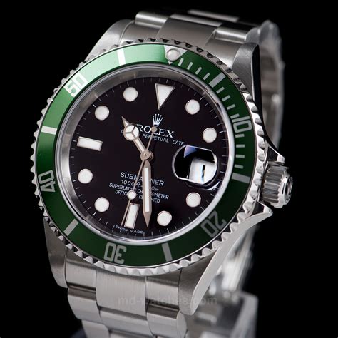 rolex 16610 green bezel